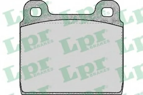 Гальмівні колодки дискові LPR 05P109