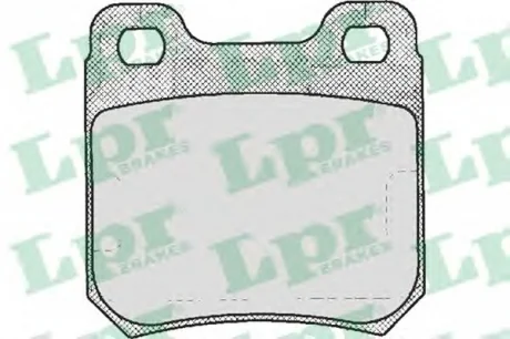 Колодки гальмівні LPR 05P206
