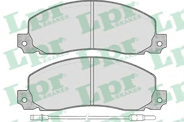 Комплект тормозных колодок из 4 шт. дисков LPR 05P278 (фото 1)