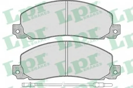 Тормозные колодки дисковые LPR 05P278