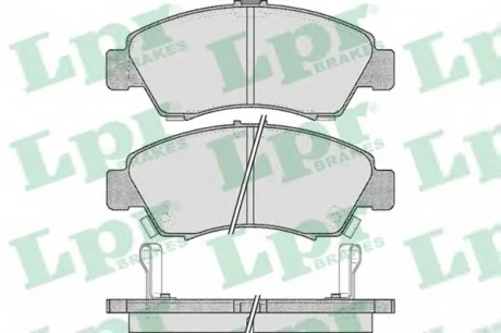 Тормозные колодки дисковые LPR 05P558