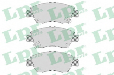 Тормозные колодки дисковые LPR 05P564 (фото 1)