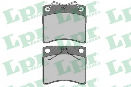 Комплект тормозных колодок LPR 05P631