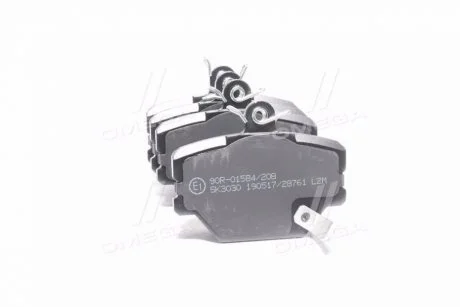 Колодка тормозов. диск. SMART ROADSTER 04 – передн. (произ-во) LPR 05P761