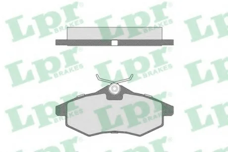 Тормозные колодки дисковые LPR 05P805