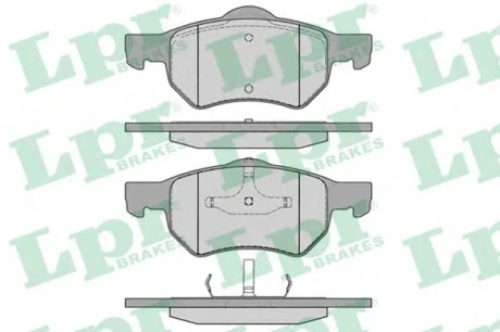 Колодки тормозные LPR 05P841
