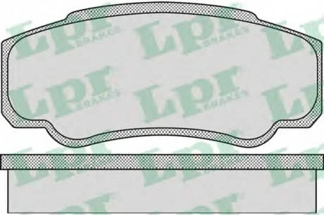 Колодки тормозные, задние, 02-06 LPR 05P885