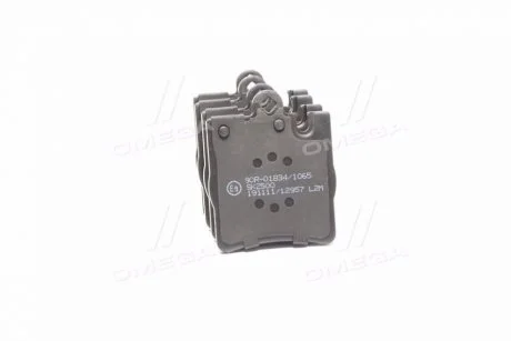 Колодка тормозов. диск. MB E-CLASS (W210) задн. (произ-во) LPR 05P957