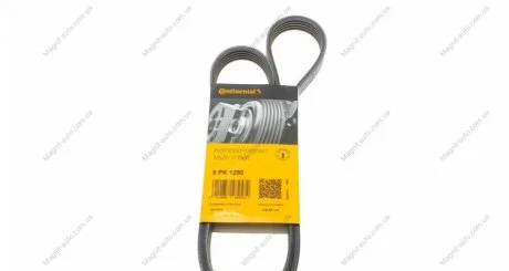 Ремень генератора Berlingo/Partner 1.1/1.4/1.6i 97> (PS,+AC) Contitech 5PK1250