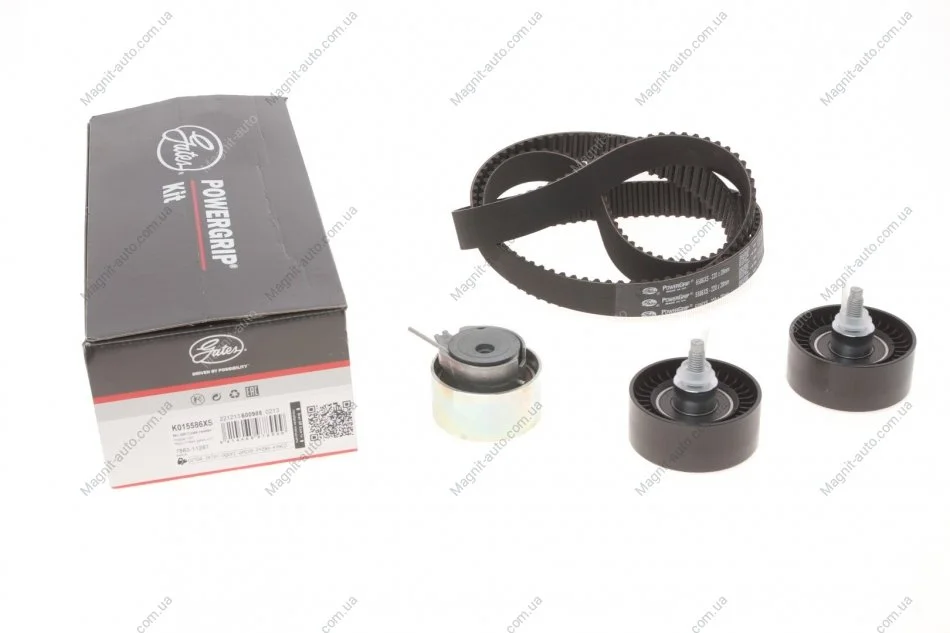 Комплект ГРМ, CHRYSLER Voyager, JEEP Cherokee 2.5, 2.8 CRD 01-08 Gates K015586XS (фото 1)