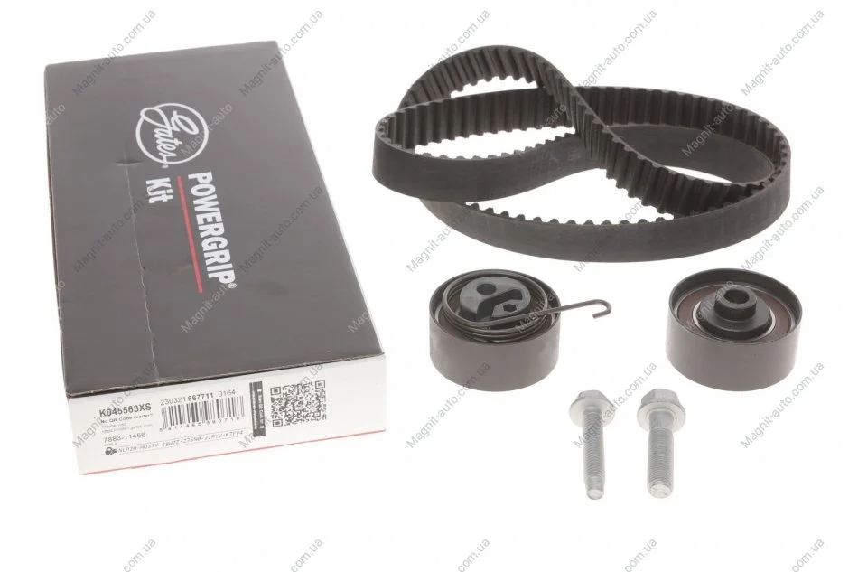 Комплект ГРМ Opel Astra/Corsa/Zafira 1.7 CDTI 06- Gates K045563XS (фото 1)