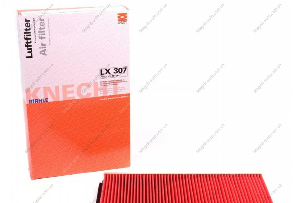 Фильтр воздушный двигателя MAHLE / KNECHT LX 307 (фото 1)