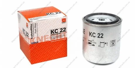Фільтр паливний, OM615-617 MAHLE / KNECHT KC 22
