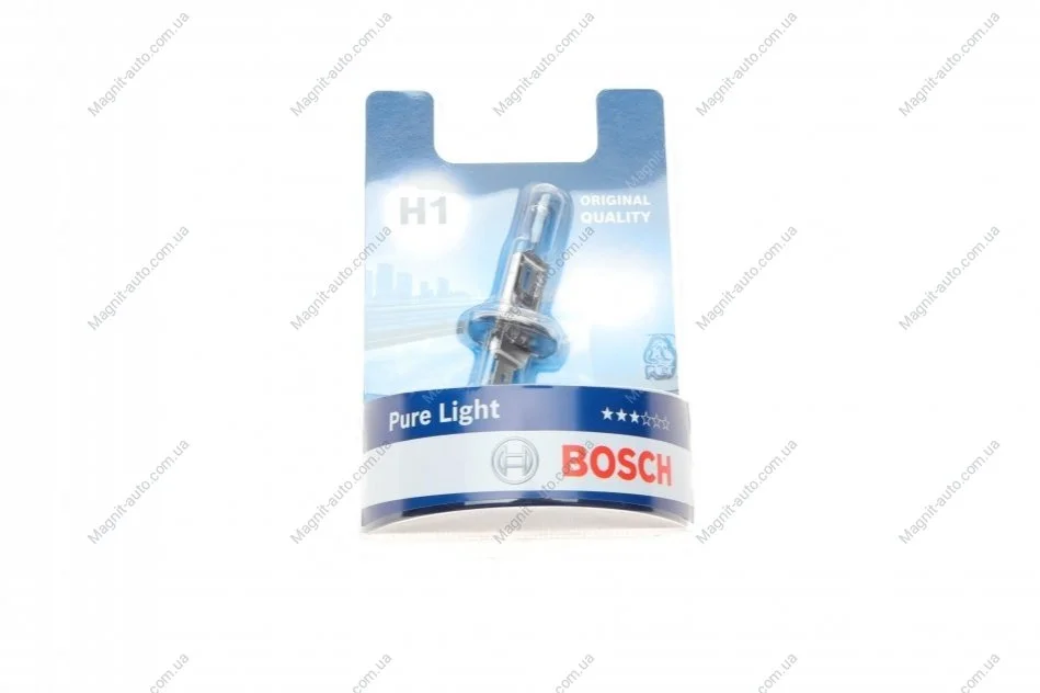 Лампа галогенна H1 12V BOSCH 1987301005 (фото 1)