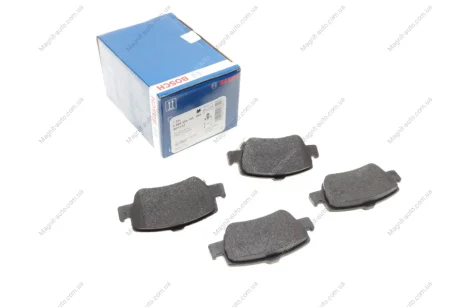 Колодки гальмівні TOYOTA Auris/Corolla "R "06>> BOSCH 0986494182