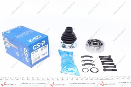 Шарнір РКШ, VW TRANSPORTER 67-92, Rear, inner (33 32) (22407 Spidan) GSP 661003
