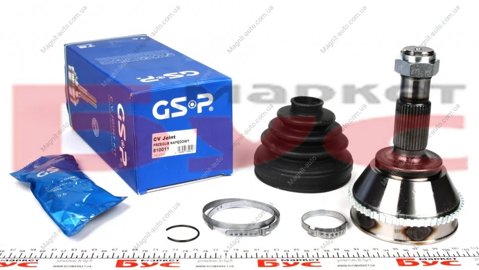 Шарнир РКШ, FIAT DUCATO, CITROEN JUMPER, PEUGEOT BOXER 1800Kg 94-02, outer +ABS (54T 35 45 70 117 73 I) (20633 Spidan) GSP 810011 (фото 1)