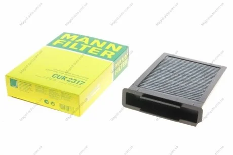 ФІЛЬТР САЛОНУ З АКТИВОВАНИМ ВУГІЛЛЯМ MANN CUK 2317