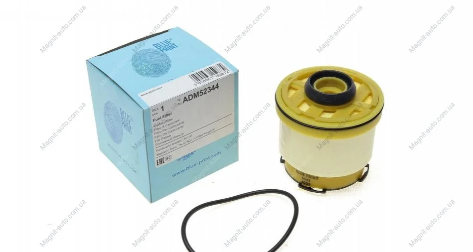 Фільтр палива з ущільнюючим кільцем BLUE PRINT ADM52344 (фото 1)