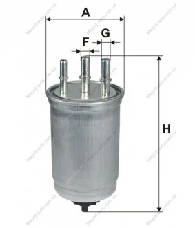 Фільтр паливний 1.8TDCI 90PS WIX FILTERS WF8268
