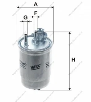Фільтр паливний 1.9D 01- WIX FILTERS WF8262