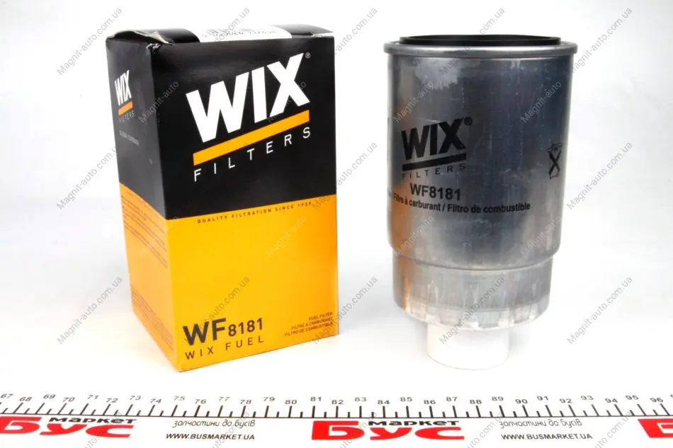 Фильтр топливный, 1.9/2.0/2.2/2.5/2.8D/TDI/HDi WIX FILTERS WF8181 (фото 1)