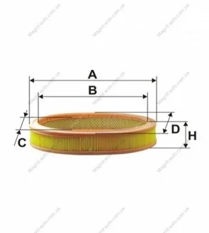 Фильтр воздушный WIX FILTERS WA6005