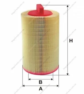 Фільтр повітряний Mercedes C (W203/C203/T203), C (W204/S204), CLC (CL203), CLK (A/C209), E (W/S211), E (W212), SLK (R171) WIX WIX FILTERS WA9443