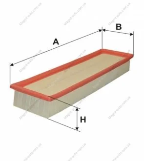 Фильтр воздушный /AP058/2 (произ-во WIX-FILTERS) WIX FILTERS WA9452