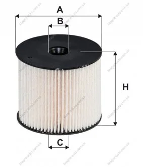 Фільтр паливний, 2.0JTD/HDi 99- (тип Siemens) Berlingo/Partner WIX FILTERS WF8256