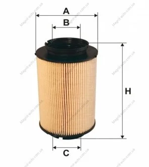 Фільтр паливний, 1.9-2.0SDI (5 болтів) WIX FILTERS WF8308