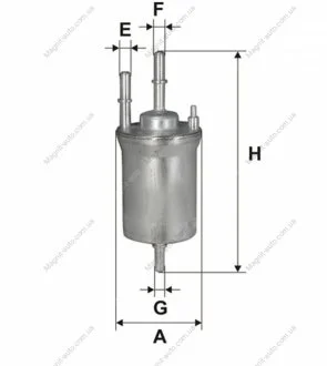 Фільтр паливний, 1.6 BiFuel/2.0 EcoFuel 04- WIX FILTERS WF8317