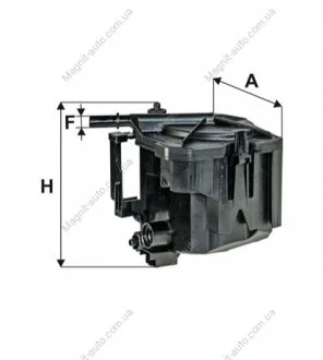 Фільтр паливний, 1.6JTD/HDI 07- Berlingo/Partner WIX FILTERS WF8360