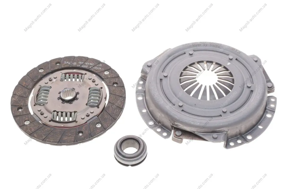 Сцепление (к-кт), CITROEN C2/C3, PEUGEOT 1007/206/207/307 1.1, 1.4 02- SACHS 3000950017 (фото 1)