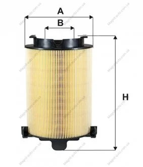 Фільтр повітряний, (круглий) 2.0SDI WIX FILTERS WA9756