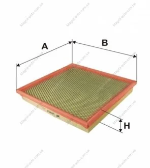 Фільтр повітряний, Chevrolet Europe (GM) Cruze, Orlando; Opel Astra J (Astra IV); Vauxhall Astra-J WIX FILTERS WA9654
