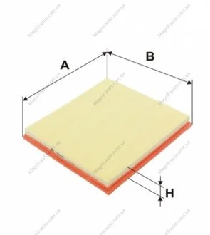 Фільтр повітряний BMW Serie 5 (F10/F11/F18), Serie 5 GT (F07GT), Serie 6 (F12), Serie 7 (F01 WIX WIX FILTERS WA9661