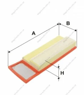 Фільтр повітряний, 1.2-1.3HDI 10-, Combo 12- WIX FILTERS WA9666
