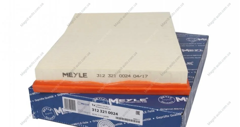 Фільтр повітряний, 3.0si BMW X5 06- MEYLE 312 321 0024 (фото 1)