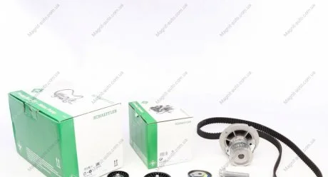 Комплект ГРМ с помпой INA 530044130