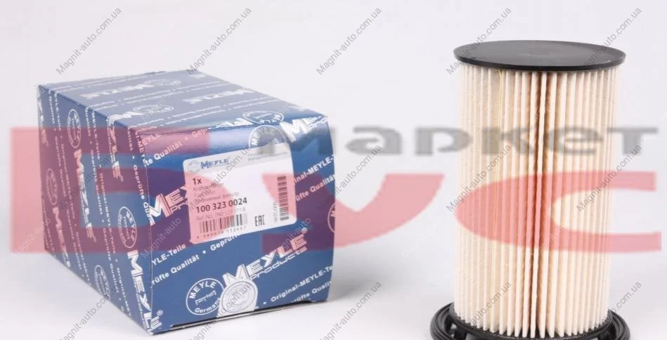 Фильтр топливный, 2.0TDI, Q3 11/Alhambra 10-/Passat, Sharan, Tiguan 07- MEYLE 100 323 0024 (фото 1)
