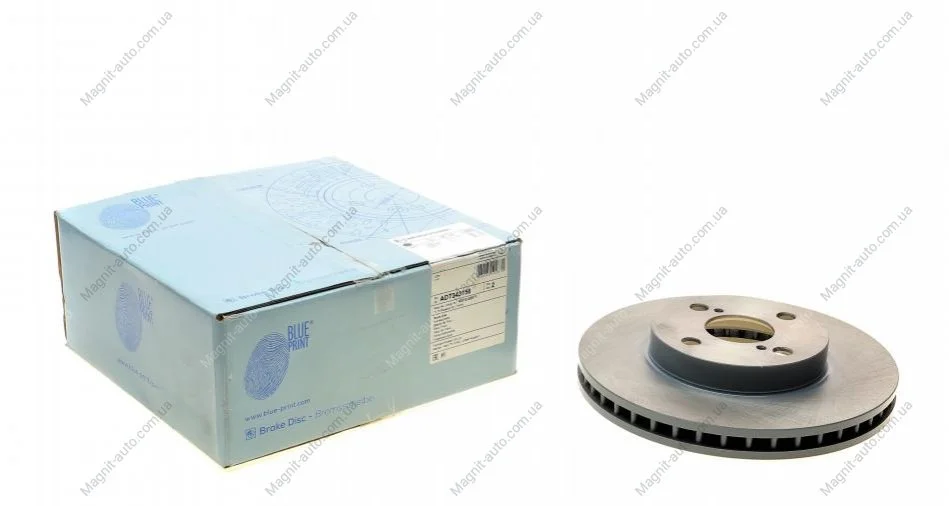 Диск гальмівний BLUE PRINT ADT343156 (фото 1)