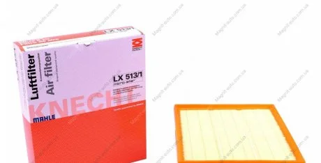 Фільтр повітряний Mahle MB OM611 CDI 00-06 (для запорошених умов) MAHLE / KNECHT LX 513/1