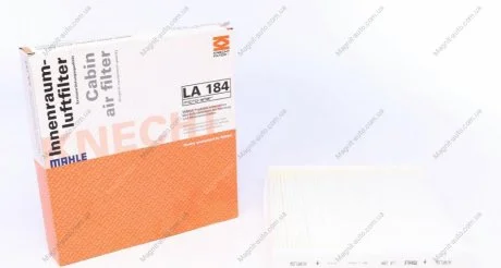 Фильтр салона, 96-15 MAHLE / KNECHT LA 184