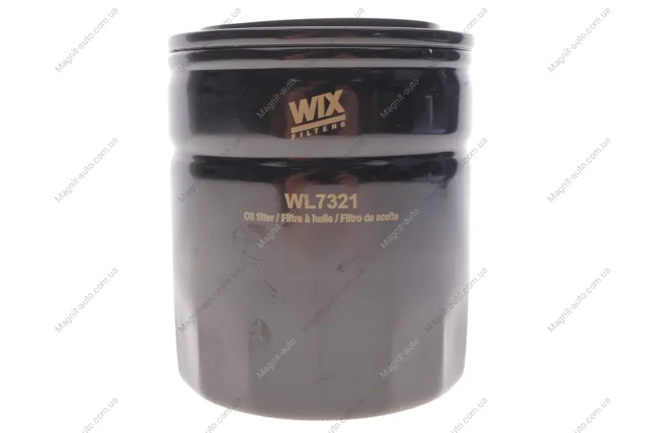 Фільтр оливний, VAG 2.4-3.0 91-08 WIX FILTERS WL7321 (фото 1)