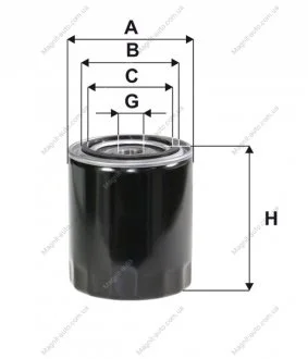 Фільтр оливний, VAG 2.4-3.0 91-08 WIX FILTERS WL7321