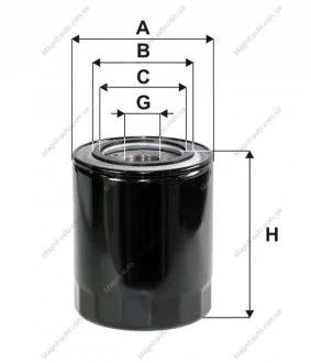 Фільтр масляний Hyundai/Kia/Mazda/Mitsubishi Colt II, Forester, Galant III WIX WIX FILTERS WL7154
