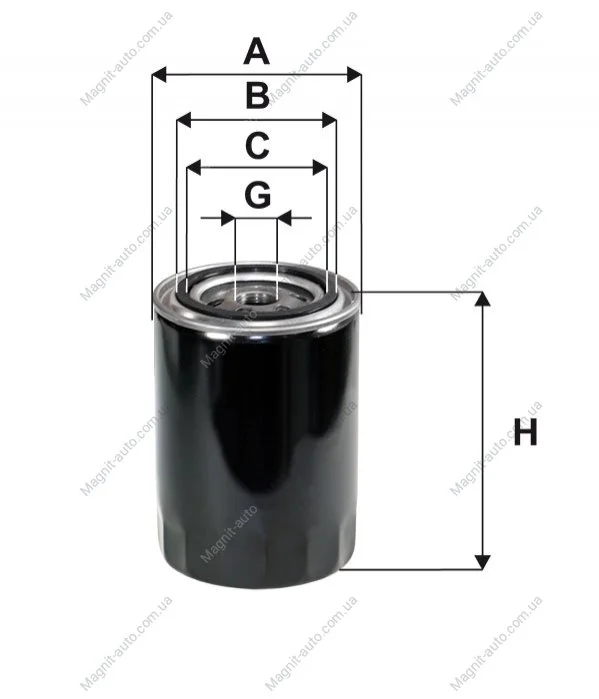 Фільтр оливний WIX FILTERS WL7448 (фото 1)
