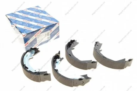 Колодки гальмівні барабан (ручник) HYUNDAI SantaFe/Tucson "01>> -\' BOSCH 0986487711