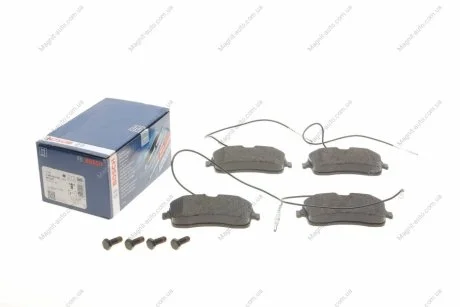 Гальмівні колодки дискові BOSCH 0986494097